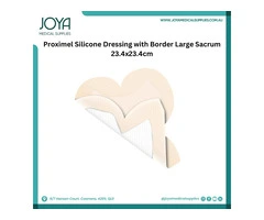 Proximel Silicone Dressing with Border Large Sacrum 23.4cmx23.4cm | Australia