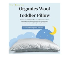 Best Organics Wool Toddler Pillow for Better Kids Sleep