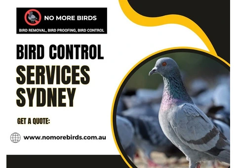 Bird Control Services Sydney