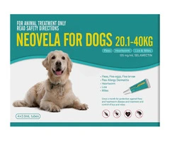Buy Neovela (Selamectin) Flea and Worming For Dogs 20 - 40 Kg Aqua Online