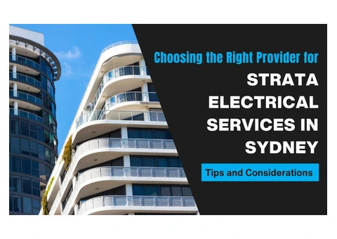 Reliable Strata Electrician Services - Call us Now - 2/2