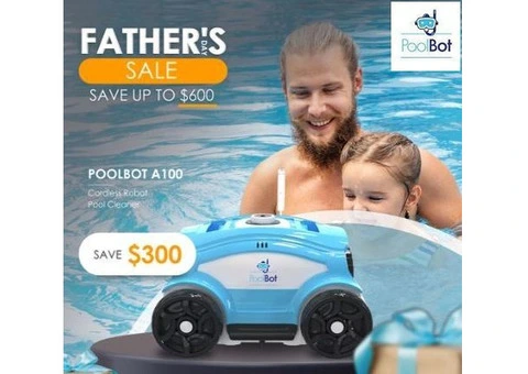 Amazing Father's Day Deals on Cordless Pool Cleaners