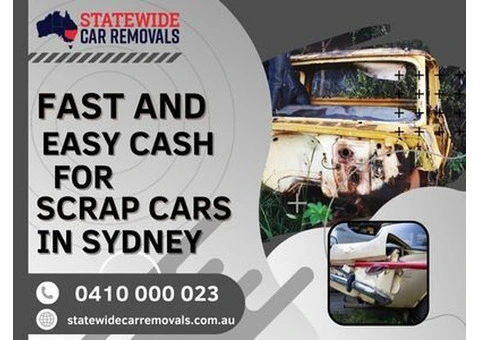 Fast and Easy Cash for Scrap Cars in Sydney