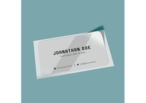 Visiting Card Stickers