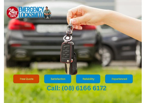 Automotive Locksmith Adelaide: 24 Hour Lock Out Assistance