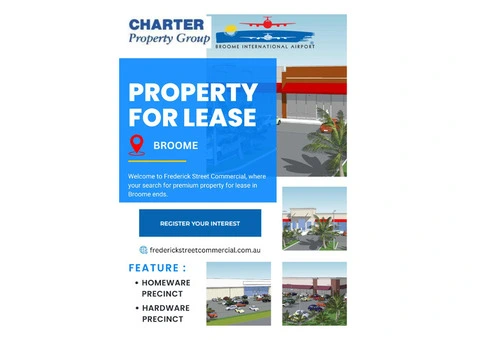 Property for Lease in Broome | Frederick Street Commercial