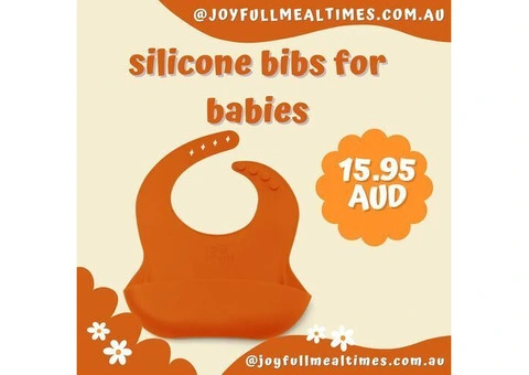 Silicone Bibs for Babies & Toddlers - Joyfull Mealtimes