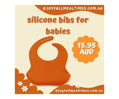 Silicone Bibs for Babies & Toddlers - Joyfull Mealtimes