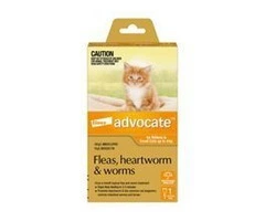 Buy Advocate For Kittens & Small Cats Up To 4Kg Orange Pack