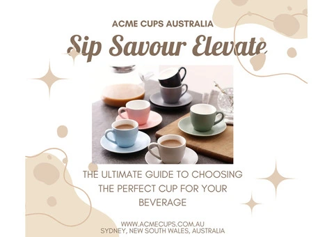 Acme Cups | The Perfect Cappuccino Cups for Coffee Lovers