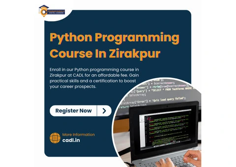 Python Programming Fees In Zirakpur With CADL