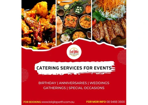 Exquisite Pakistani and Indian food Catering Services in Perth
