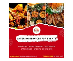 Exquisite Pakistani and Indian food Catering Services in Perth
