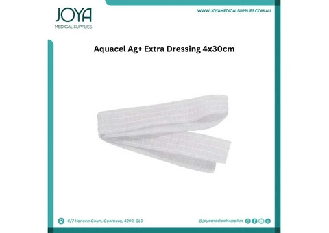 Aquacel Ag+ Extra Dressing 4х30cm - Joya Medical Supplies | Australia