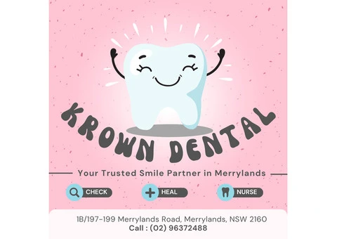 Experienced Dentist Merrylands | Krown Dental Clinic