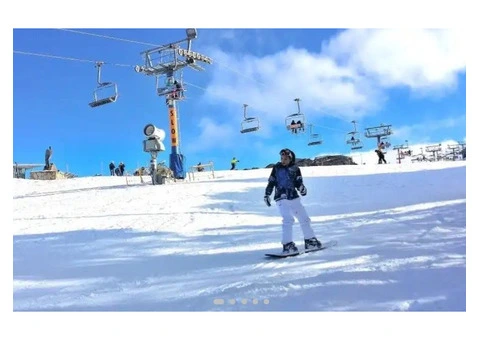 Lake Mountain Snow Tour