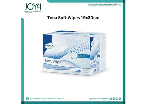 Tena Soft Wipes 19X30cm | Australia - Joya Medical Supplies