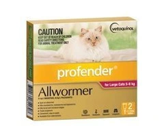 Buy Profender AllWormer for Large Cats 5 to 8kg Red Pack |Pet Worm treatment | VetSupply