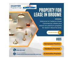 Property for Lease in Broome | Frederick Street Commercial