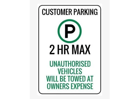 Parking Signs for Sale in Australia - Customisable & Durable - 2/2