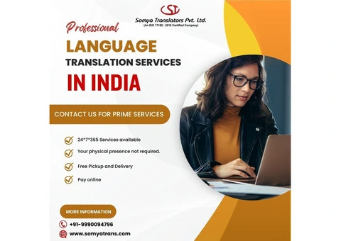 Professional Language Translation Service in India