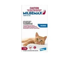 Buy Milbemax Allwormer Tablets for Large Over 2kg |Pet Worm treatment | VetSupply