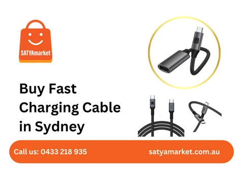 Buy High-Speed Fast Charging Cables in Sydney for SATYAmarket