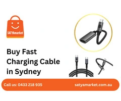 Buy High-Speed Fast Charging Cables in Sydney for SATYAmarket