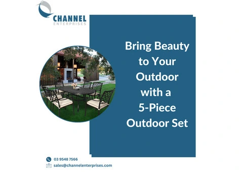 Bring Beauty to Your Outdoor with a 5 Piece Outdoor Set