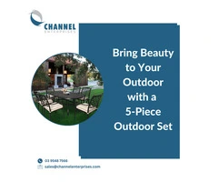 Bring Beauty to Your Outdoor with a 5 Piece Outdoor Set