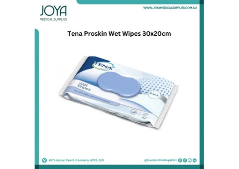 Tena Proskin Wet Wipes 30X20cm - Joya Medical Supplies