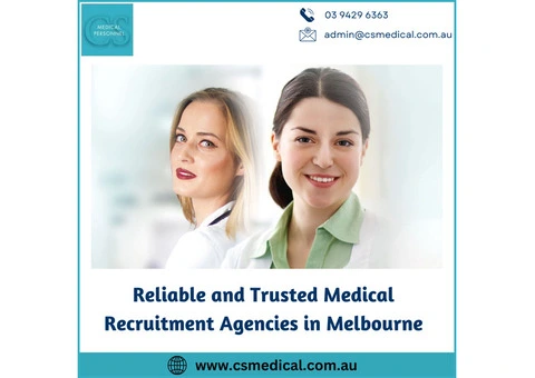 Reliable and Trusted Medical Recruitment Agencies in Melbourne