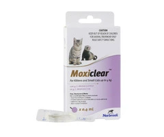 Moxiclear for Kittens and Small Cats Up To 4 kg (Purple)