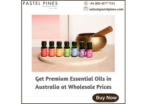 Get Premium Essential Oils in Australia at Wholesale Prices