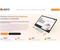 Top NodeJS Development Company in Australia by Shiv Technolabs
