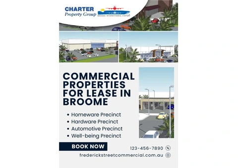 Commercial Properties for Lease in Broome | Frederick Street Commercial