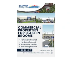 Commercial Properties for Lease in Broome | Frederick Street Commercial