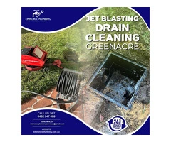 Our Jet Blasting Drain Cleaning in Greenacre is the best among all