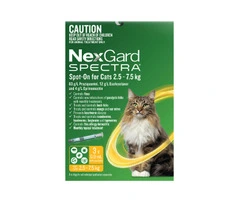 Nexgard Spectra Spot-On for Large Cats 2.5 to 7.5kg