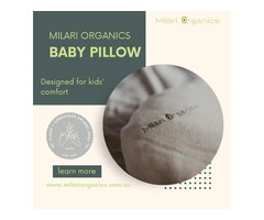Milari Organics Baby Pillow : Premium and Safe Pillow for Babies