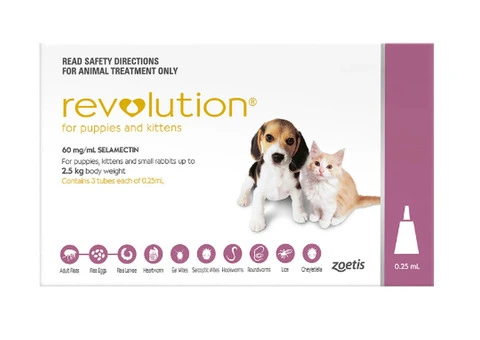 Revolution (Selamectin) For Kittens (Pink)