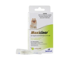 Moxiclear for Extra Small Dogs up to 4 kg (Lime)