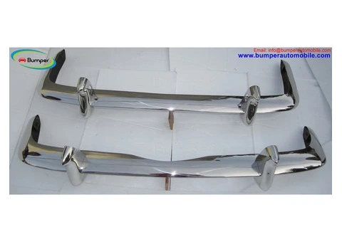 Volkswagen Type 34 bumper (1962-1965) by stainless steel new - 1/4