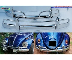 Volkswagen Beetle USA style bumper (1955-1972) by stainless steel
