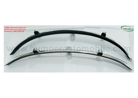 Volkswagen Beetle Euro style bumper (1955-1972) by stainless steel - 3/4