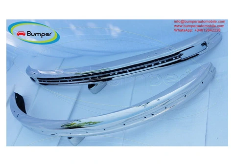 Volkswagen Beetle bumpers 1975 and onwards by stainless steel - 3/4