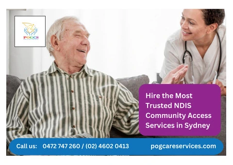Hire the Most Trusted NDIS Community Access Services in Sydney, Call us: 0472 747 260
