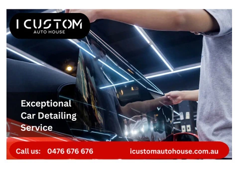 Get Exceptional Car Detailing Service in Sydney - I Custom Auto House