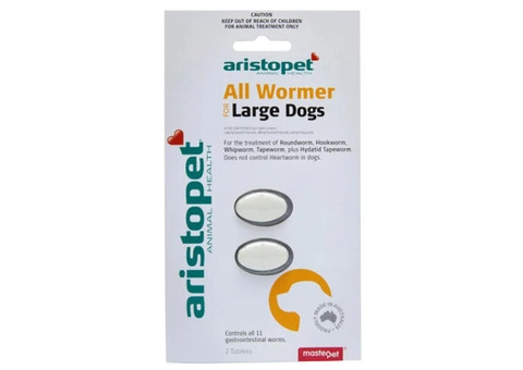 Aristopet Allwormers For Large Dogs 20 Kgs