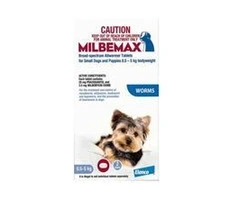 Buy Milbemax Allwormer Tablets for Small Dogs 0.5 to 5 kg |Pet Worm treatment | VetSupply